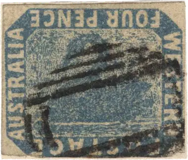 Inverted Swan, Western Australia, 1854