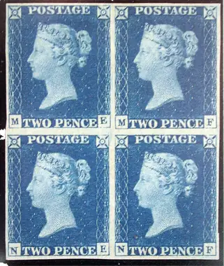 Twopenny Blue, United Kingdom, 1840